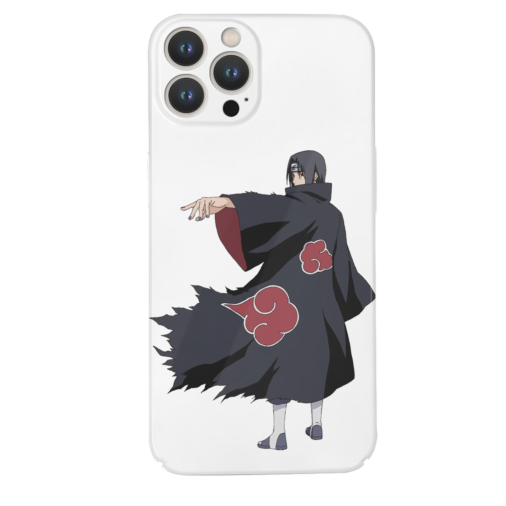 （画像用） NARUTO -ナルト- うちは イタチ Uchiha Itachi 【iPhone 14シリーズ対応】ハードケース